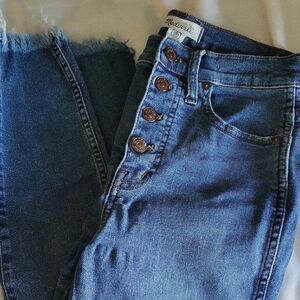 Madewell High-Rise Button-Fly Jeans